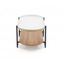 Стол журнальный HALMAR KAMALA натуральный/черный